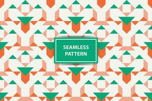 Geometric seamless pattern. Abstract geometric hexagonal graphic design print 3d cubes pattern. Seamless geometric cubes pattern. vector