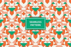 Geometric seamless pattern. Abstract geometric hexagonal graphic design print 3d cubes pattern. Seamless geometric cubes pattern. vector