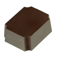 Chocolate candy isolated over over transparent background png