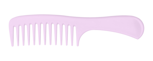 Pink hairbrush PNG