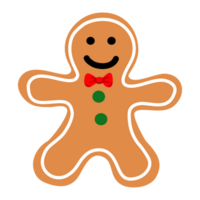 Gingerbread cartoon for Christmas festival png