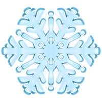 forme de flocon de neige png