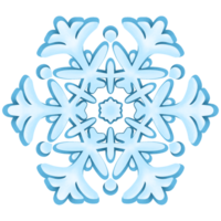 Shape of snowflake png