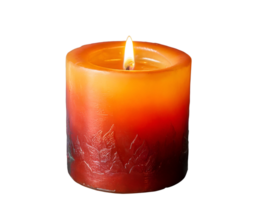 AI generated Decorative christmas candle. png