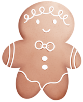 hecho a mano Navidad galletas png