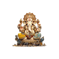 ai genererad hindu Gud ganesh. ai generativ png