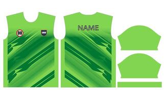 soccer jersey design for sublimation or football cricket jersey design vector