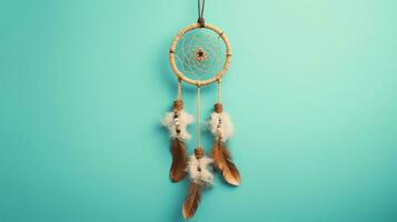 Beautiful Dream catcher, AI generative photo