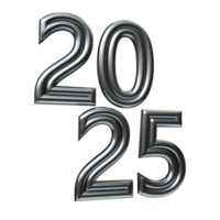 3d rendered object happy new year png