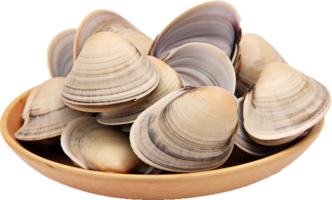 AI generated asari clams png