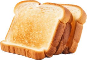 AI generated bread slice lighty toasted png