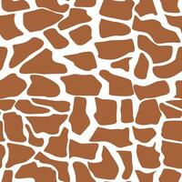 seamless pattern, animal print, giraffe print. can be used for fabrics and other designs vector