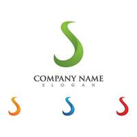 Business corporate S letter logo vector