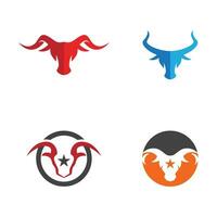 Taurus Logo Template vector icon illustration design