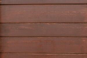 Old wood texture background, surface with old natural colored wood, top view. Grain table surface. photo