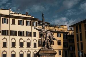 Architecture of the Historic Centre of Florence, Tuscany, Italy photo