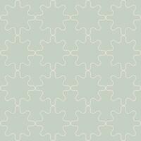 Monochrome seamless pattern with elegant decorative ornament. Simple and elegant background design. Graphic texture in pastel color and retro style vector