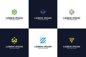 Creative business company logo vector