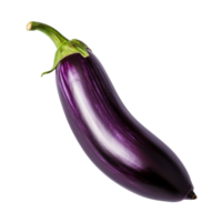 AI generated Eggplant clip art png