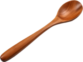 AI generated wooden spoon png