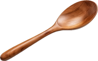 AI generated wooden spoon png