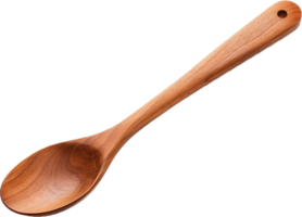 AI generated wooden spoon png