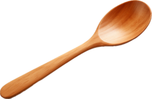 AI generated wooden spoon png