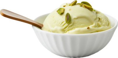 ai generato notizia in anticipo di pistacchio ghiaccio crema png