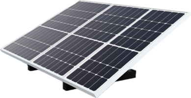 ai generado solar panel png