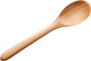 AI generated wooden spoon png