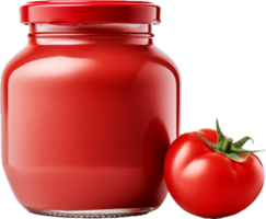 ai gegenereerd leeg mockup van tomaat saus PNG