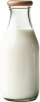 ai generado Leche botella png