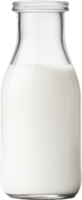 AI generated milk bottle png