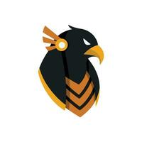 Horus Head Logo Design Concept Vector Illustration.