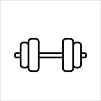 Gym icon stock vector illustration