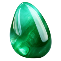 AI generated Jade stone gem clip art png