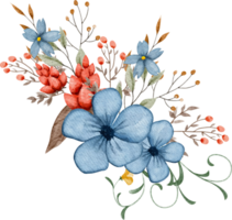 Watercolor Flower Arrangement png