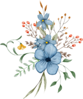 Watercolor Flower Arrangement png
