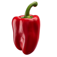 AI generated Red pepper clip art png