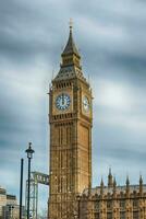 el grande ben, icónico punto de referencia en Londres, Inglaterra, Reino Unido foto