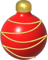 Christmas ball illustration png