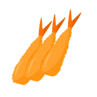 djup friterad tempura illustration png