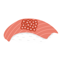 japonés maguro Sushi ilustración png