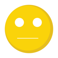 face emotion normal flat design for review feedback emoticon png