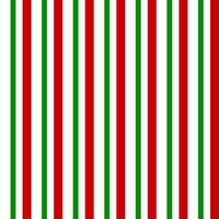 Seamless pattern red, green and white vertical striped.  Suitable for making gift wrapping bag patterns vector