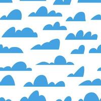 Cloud pattern for decoration banner, vector