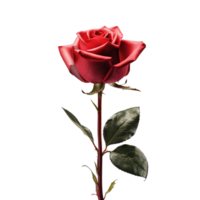 AI generated Rose clip art png