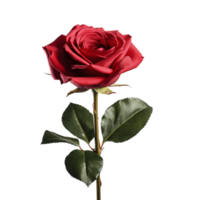 AI generated Rose clip art png