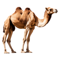 AI generated Camel Isolated on Transparent Background png