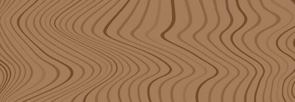 Abstract growth rings of a tree.Line design of a wooden stump. vector